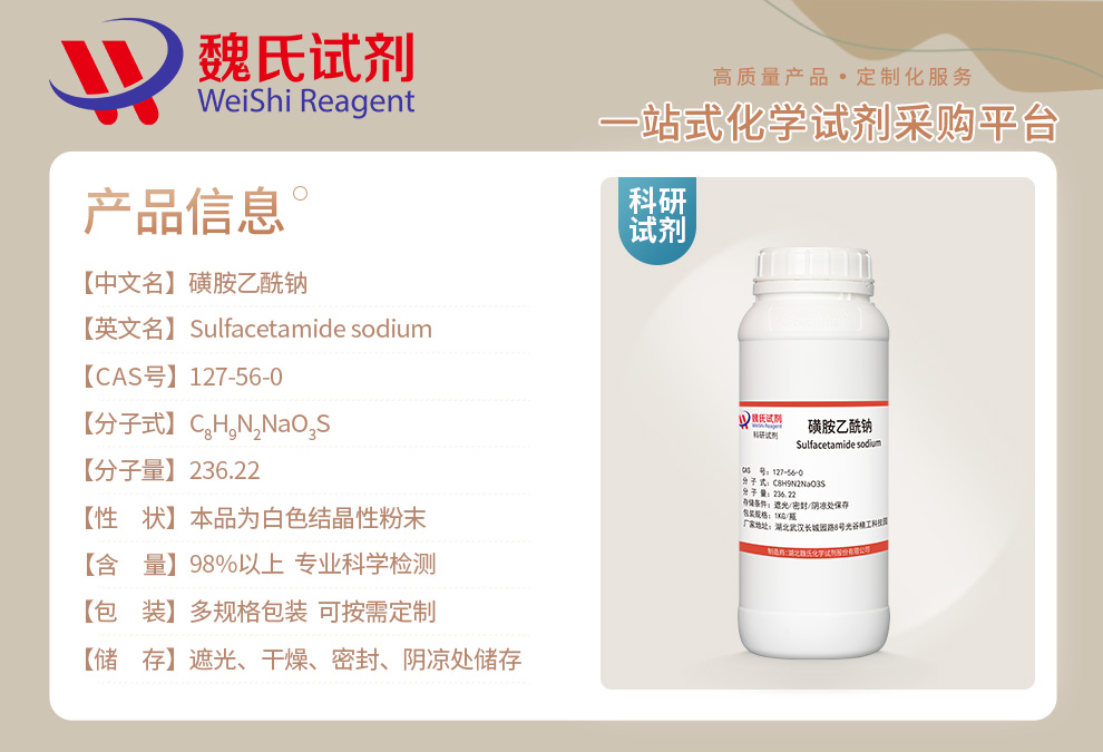 Sulfacetamide sodium Product details