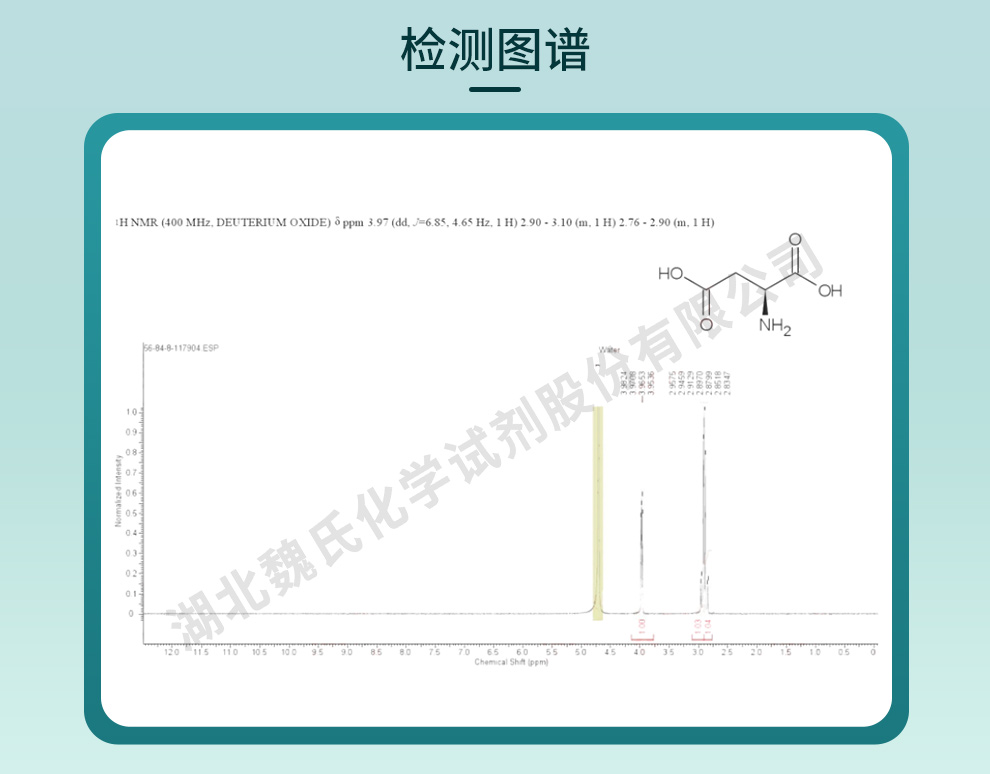 L-天门冬氨酸光谱