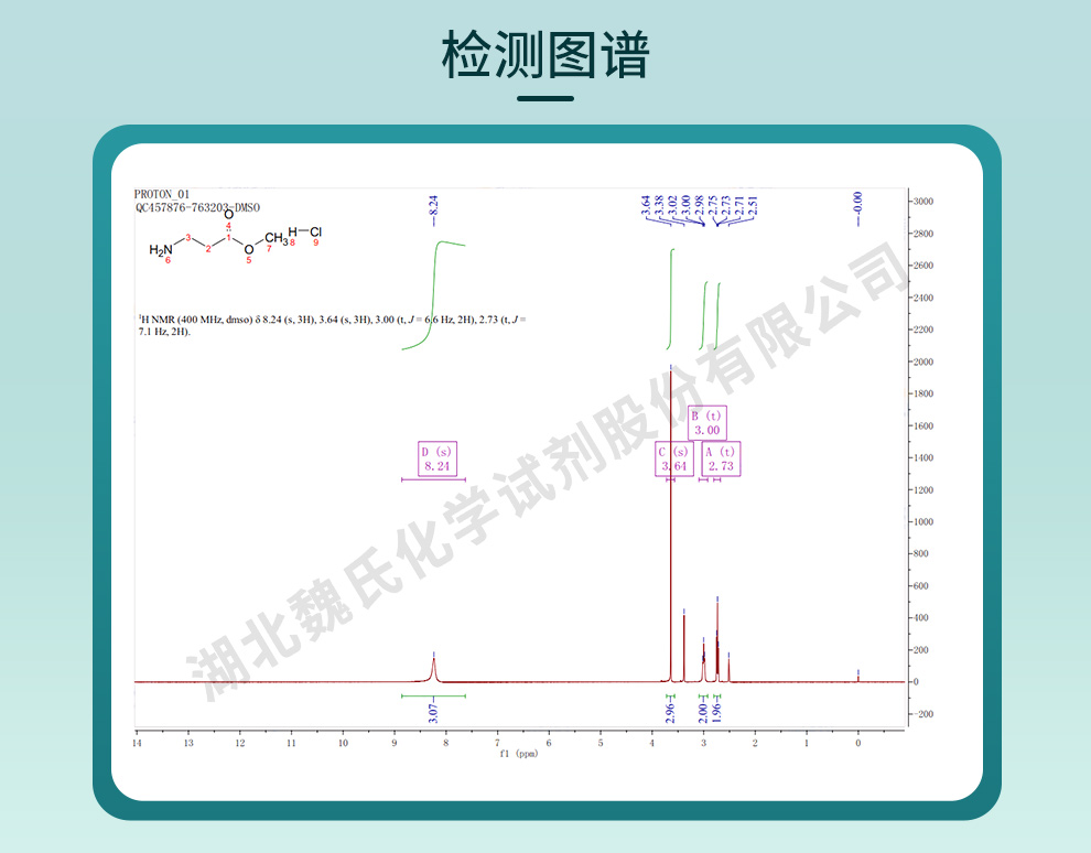 3-氨基丙酸甲酯盐酸盐光谱