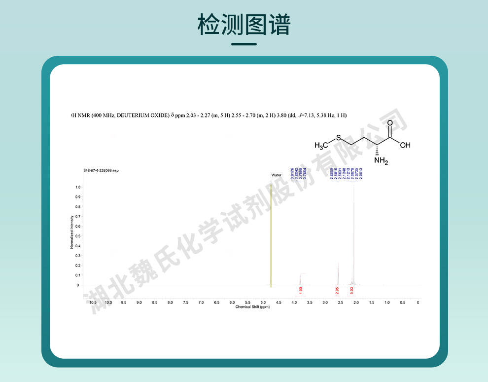D-蛋氨酸光谱
