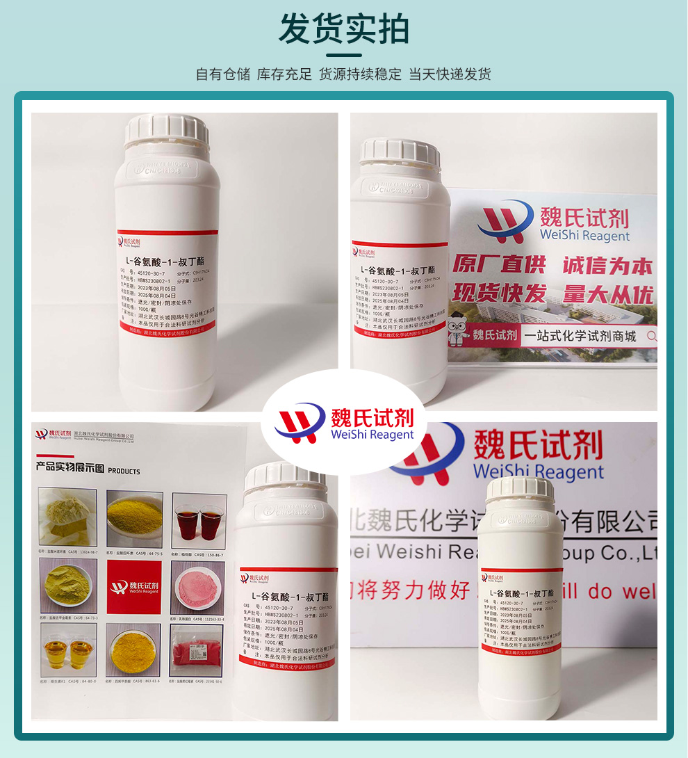 L-谷氨酸-1-叔丁酯；1-叔丁基L-谷氨酸；H-Glu-OtBu产品实拍图集