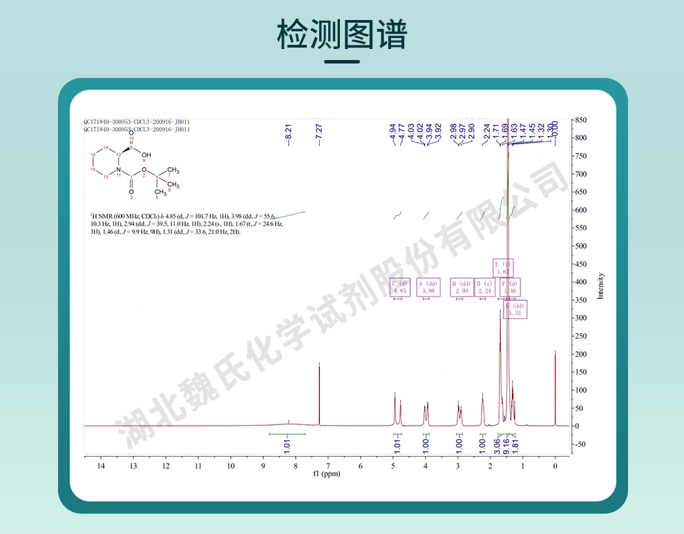N-Boc-L-哌啶-2-羧酸光谱