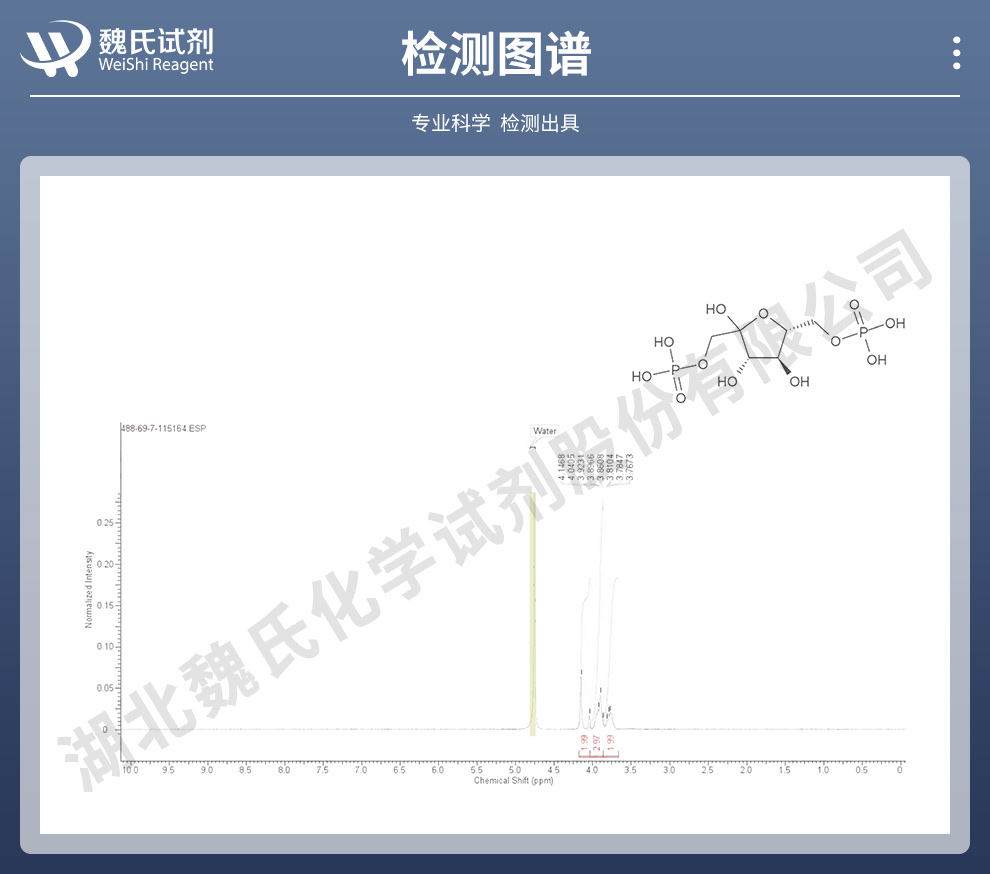 果糖二磷酸钠_果糖磷酸钠_果糖-1,6-二磷酸钠光谱