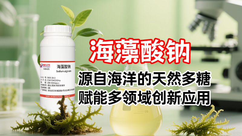 海藻酸钠：源自海洋的天然多糖，赋能多领域创新应用