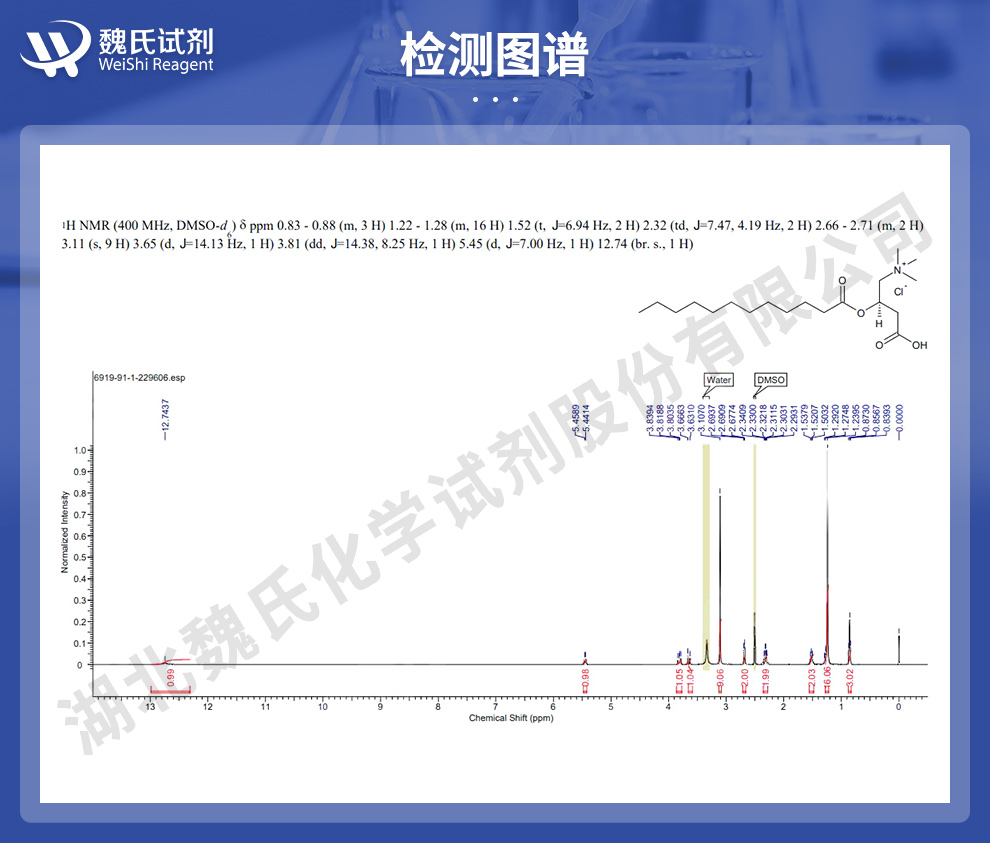 L-氯化月桂酰肉碱图谱