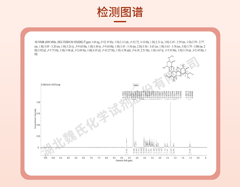 潮霉素B_潮霉素_湿霉素_效高素光谱