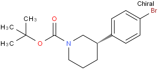 tert-Butyl (3s)-3-(4-bromophenyl)-piperidine-1-carboxylate