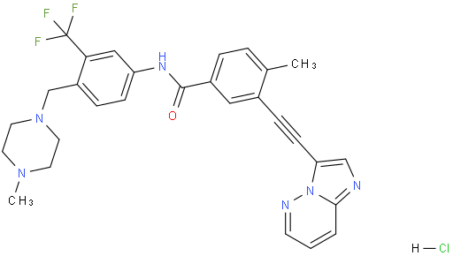 PONATINIB一盐酸盐