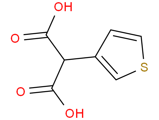 2-(Thiophen-3-yl)malonic acid