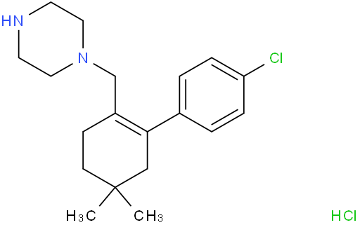 1-((4'-chloro-5,5-dimethyl-3,4,5,6-tetrahydro-[1,1'-biphenyl]-2-yl)methyl)piperazine dihydrochloride