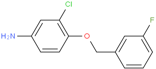 3-Chloro-4-(3-fluorobenzyloxy)aniline