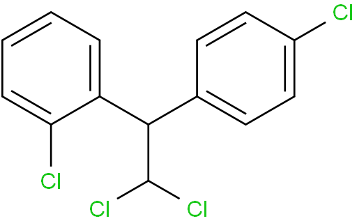 1-(2-chlorophenyl)-1-(4-chlorophenyl)-2,2-dichloroethane