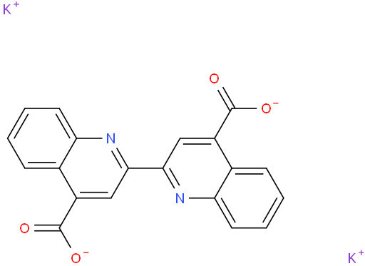 2,2'-BIQUINOLINE-4,4'-DICARBOXYLIC ACID DIPOTASSIUM SALT TRIHYDRATE