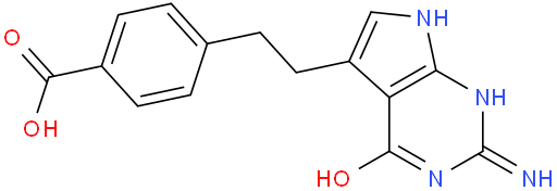 4-(2-(2-Amino-4-oxo-4,7-dihydro-1H-pyrrolo[2,3-d]pyrimidin-5-yl)ethyl)benzoic acid