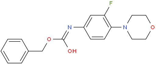 Benzyl (3-fluoro-4-morpholinophenyl)carbamate