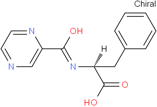 (S)-3-PHENYL-2-[(PYRAZIN-2-YLCARBONYL)AMINO] PROPANOIC ACID