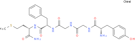 L-Tyrosylglycylglycyl-L-phenylalanyl-L-methioninamide
