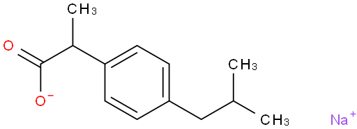 Sodium 2-(4-isobutylphenyl)propanoate