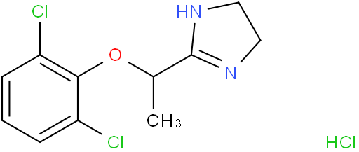 2-(1-(2,6-Dichlorophenoxy)ethyl)-4,5-dihydro-1H-imidazole hydrochloride