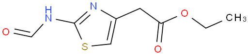 Ethyl 2-(2-formamidothiazol-4-yl)acetate