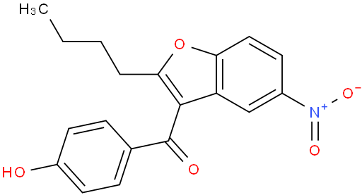 2-丁基-3-(4-羟基苯甲酰基)-5-硝基苯并呋喃