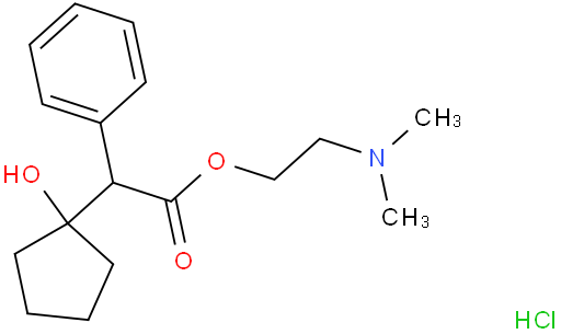 2-(Dimethylamino)ethyl 2-(1-hydroxycyclopentyl)-2-phenylacetate hydrochloride