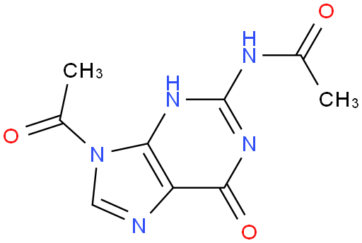 N-(9-Acetyl-6-oxo-6,9-dihydro-1H-purin-2-yl)acetamide