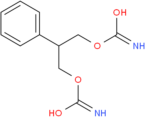 2-Phenylpropane-1,3-diyl dicarbamate