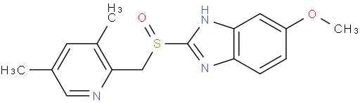 2-(((3,5-Dimethylpyridin-2-yl)methyl)sulfinyl)-5-methoxy-1H-benzo[d]imidazole