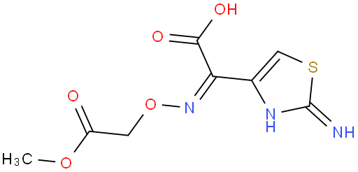(Z)-2-(2-Aminothiazol-4-yl)-2-((2-methoxy-2-oxoethoxy)imino)acetic acid