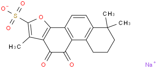 Sodium 1,6,6-trimethyl-10,11-dioxo-6,7,8,9,10,11-hexahydrophenanthro[1,2-b]furan-2-sulfonate