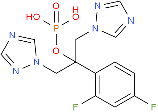 1H-1,2,4-Triazole-1-ethanol, a-(2,4-difluorophenyl)-a-(1H-1,2,4-triazol-1-ylmethyl)-,1-(dihydrogen phosphate)