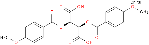 (2R,3R)-2,3-Bis((4-methoxybenzoyl)oxy)succinic acid