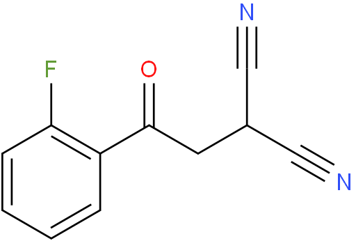 2-[2-(2-Fluorophenyl)-2-oxoethyl]propanedinitrile