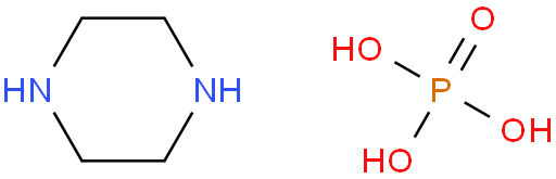 Piperazine phosphate