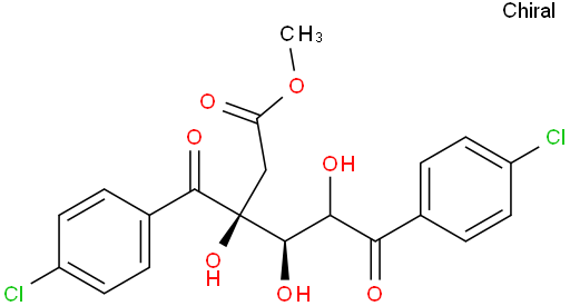 (3S,4R)-Methyl 3-(4-chlorobenzoyl)-6-(4-chlorophenyl)-3,4,5-trihydroxy-6-oxohexanoate