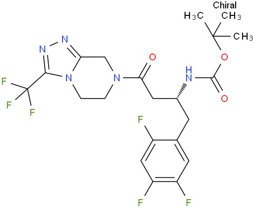 Boc-Sitagliptin