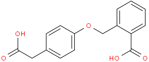 2-((4-(Carboxymethyl)phenoxy)methyl)benzoic acid