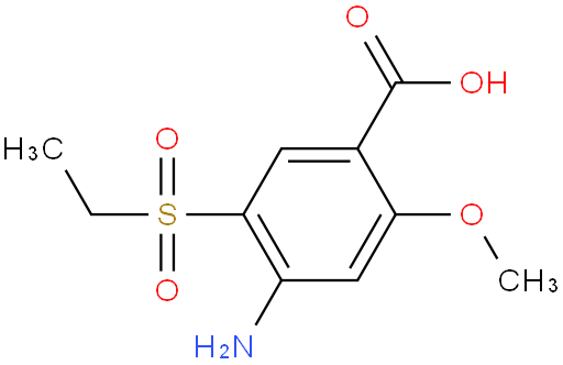 4-Amino-5-(ethylsulfonyl)-2-methoxybenzoic acid