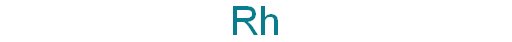 Rhodium atomic absorption standard solution