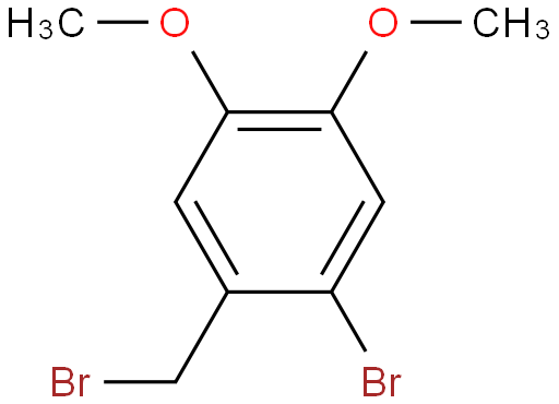 2-溴-4,5-二甲氧基溴苄