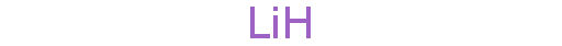 Lithium hydride