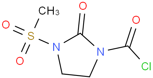 3-(Methylsulfonyl)-2-oxoimidazolidine-1-carbonyl chloride