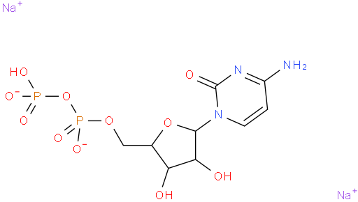 disodium;[[(2R,3S,4R,5R)-5-(4-amino-2-oxopyrimidin-1-yl)-3,4-dihydroxyoxolan-2-yl]methoxy-oxidophosphoryl] hydrogen phosphate