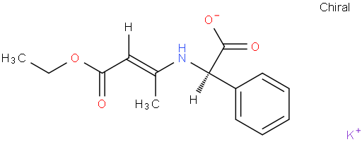 Potassium (R,E)-2-((4-ethoxy-4-oxobut-2-en-2-yl)amino)-2-phenylacetate