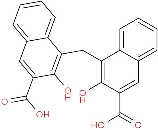 4,4'-Methylenebis(3-hydroxy-2-naphthoic acid)