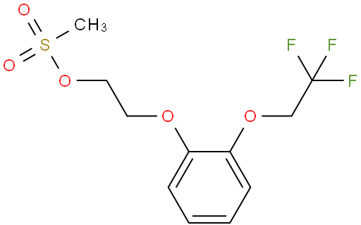 2-(2-(2,2,2-Trifluoroethoxy)phenoxy)ethyl methanesulfonate