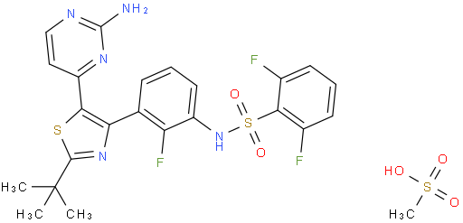 Dabrafenib Mesylate(GSK-2118436B)