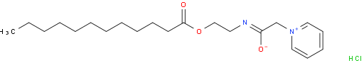 1-(2-((2-(Dodecanoyloxy)ethyl)amino)-2-oxoethyl)pyridin-1-ium chloride