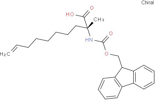 (2R)-2-N-芴甲氧羰基氨基-2-甲基-9-癸烯酸